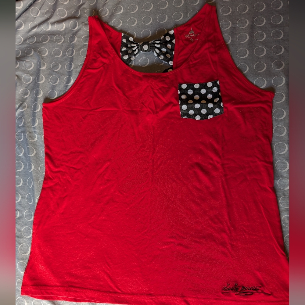 Minnie Mouse Tank Top From Disney Parks - XXL